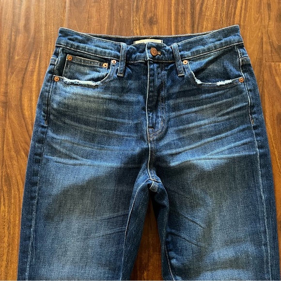 Madewell High Rise Slim Boyjean Milton Wash size 26 - Picture 6 of 16